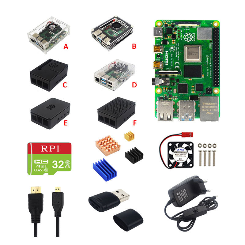 Raspberry Pi 4 Modèle B 8 Go Carte, Raspberry Pi 4 8 Go Board, 64 Bits  Quad-Core, Double Bande 802.11b/g/n/AC WiFi - Cdiscount Informatique